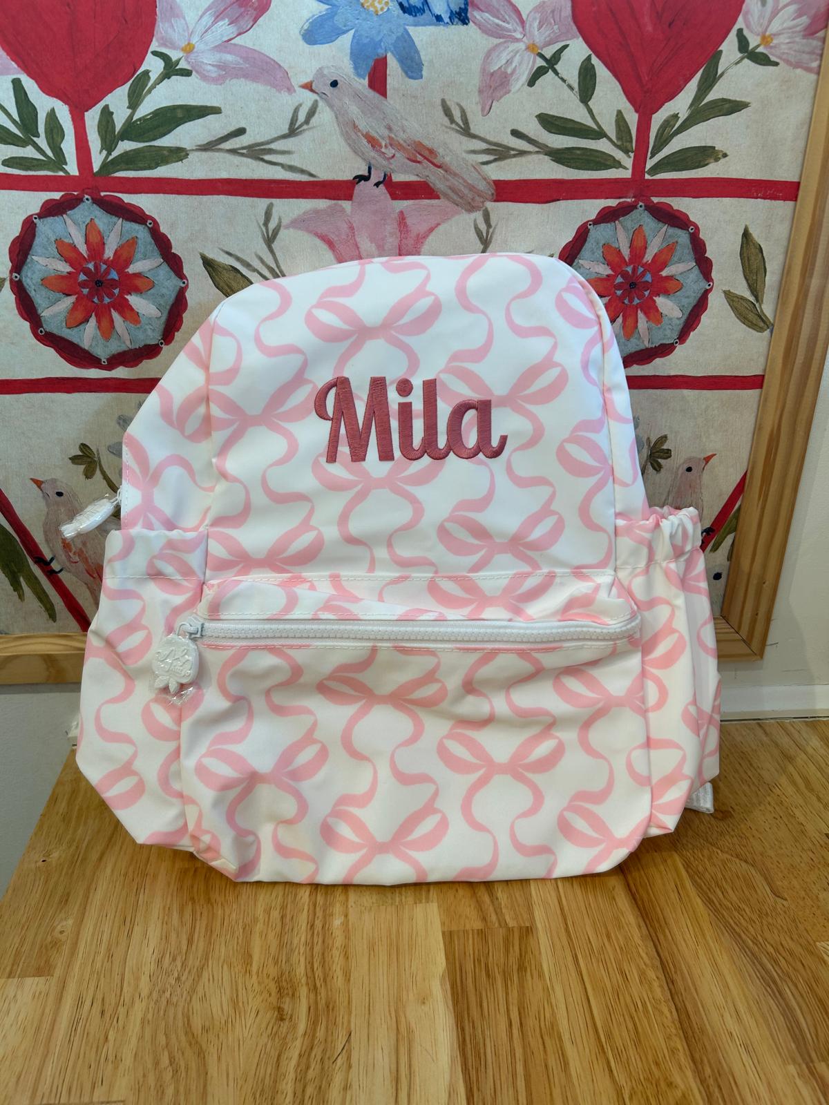 Large Vinyl Backpack