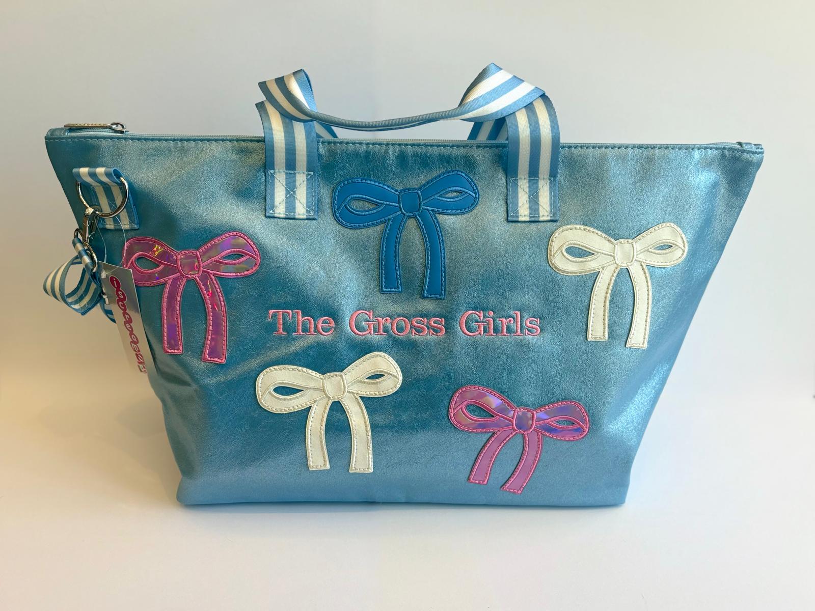 Patched Bow Overnight Bag