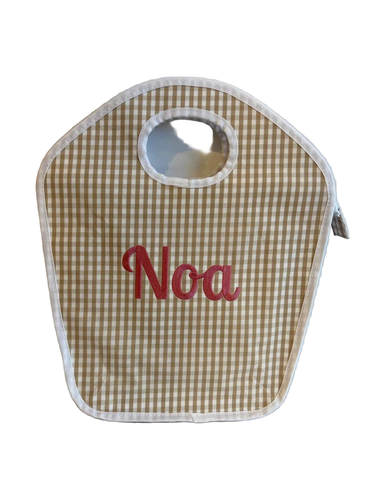 Vinyl Keyhole Diaper Bag