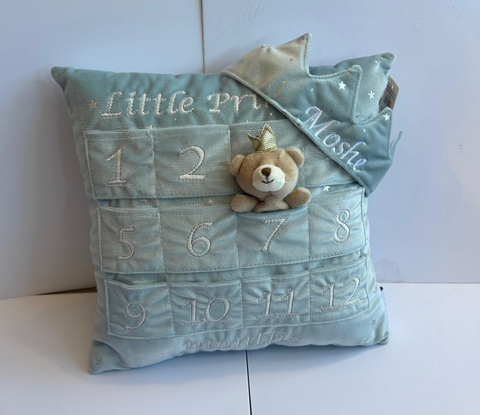 First Year Pillow & Crown Set