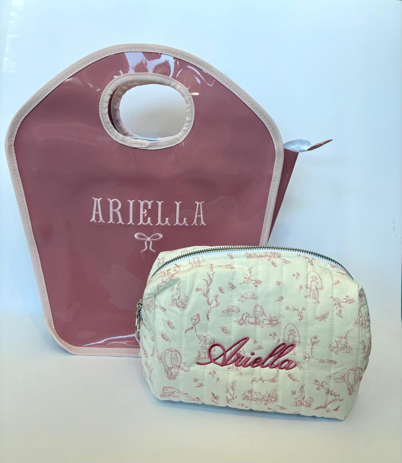 Vinyl Keyhole Diaper Bag