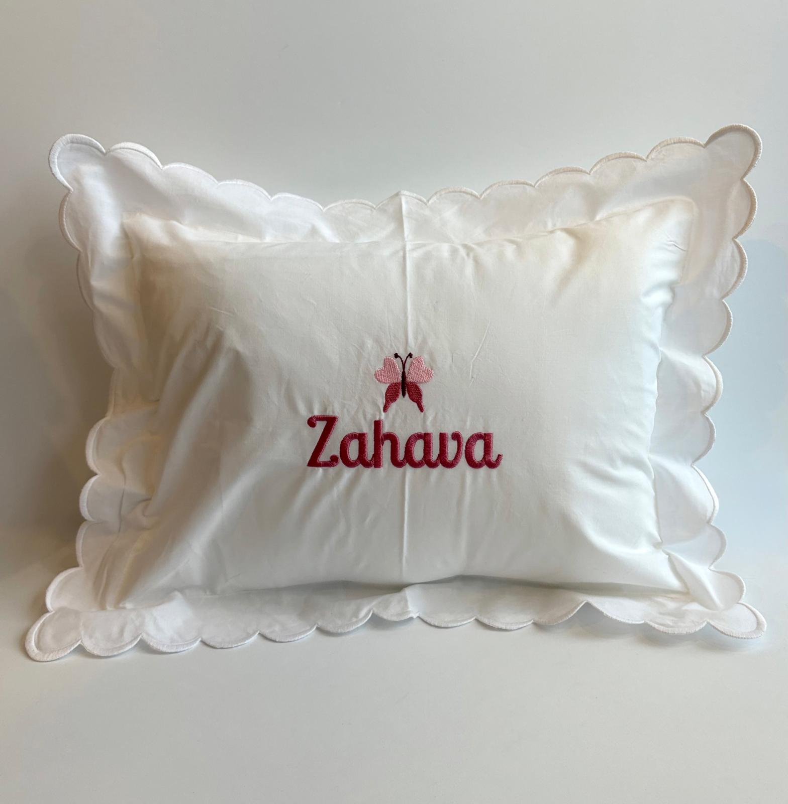 Double Thick Scalloped Baby/Boudoir Pillow Shams and Insert