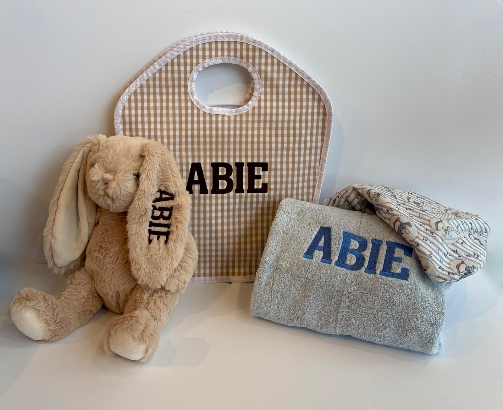 Vinyl Keyhole Diaper Bag