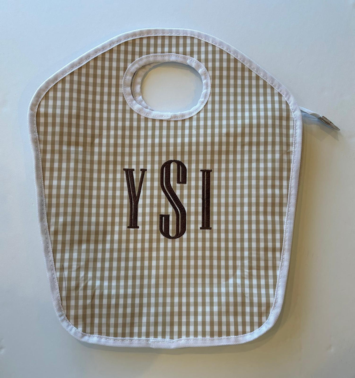 Vinyl Keyhole Diaper Bag