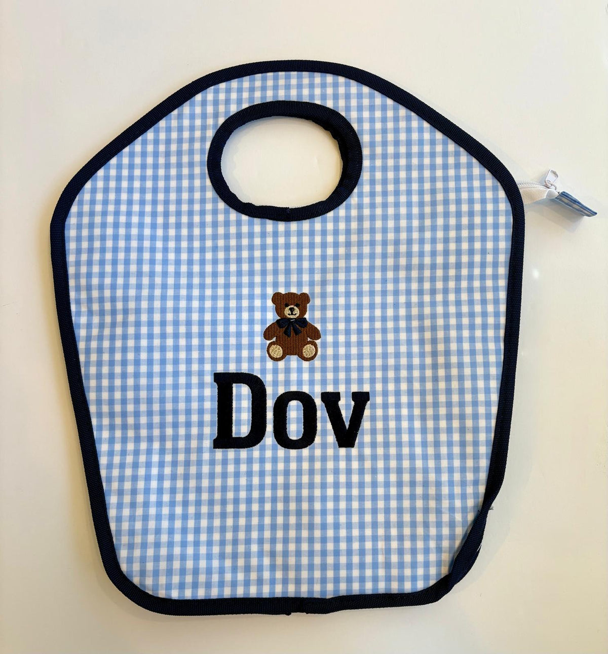 Vinyl Keyhole Diaper Bag