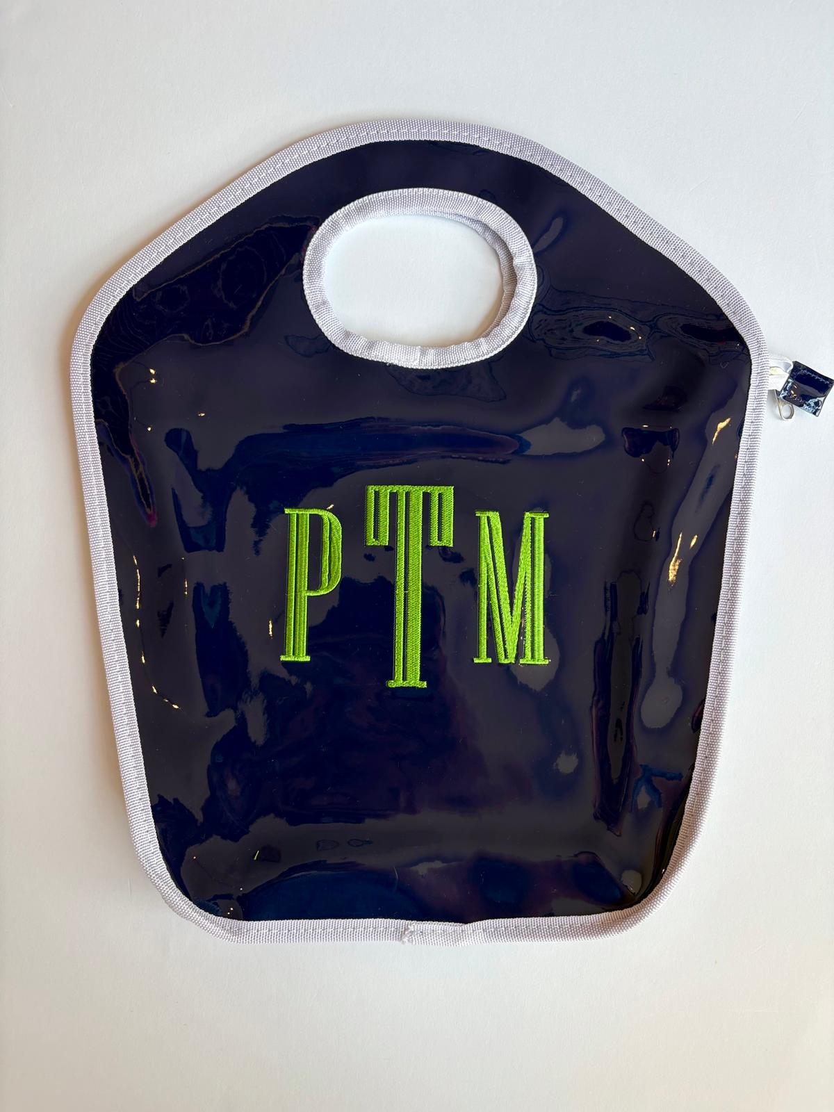 Vinyl Keyhole Diaper Bag