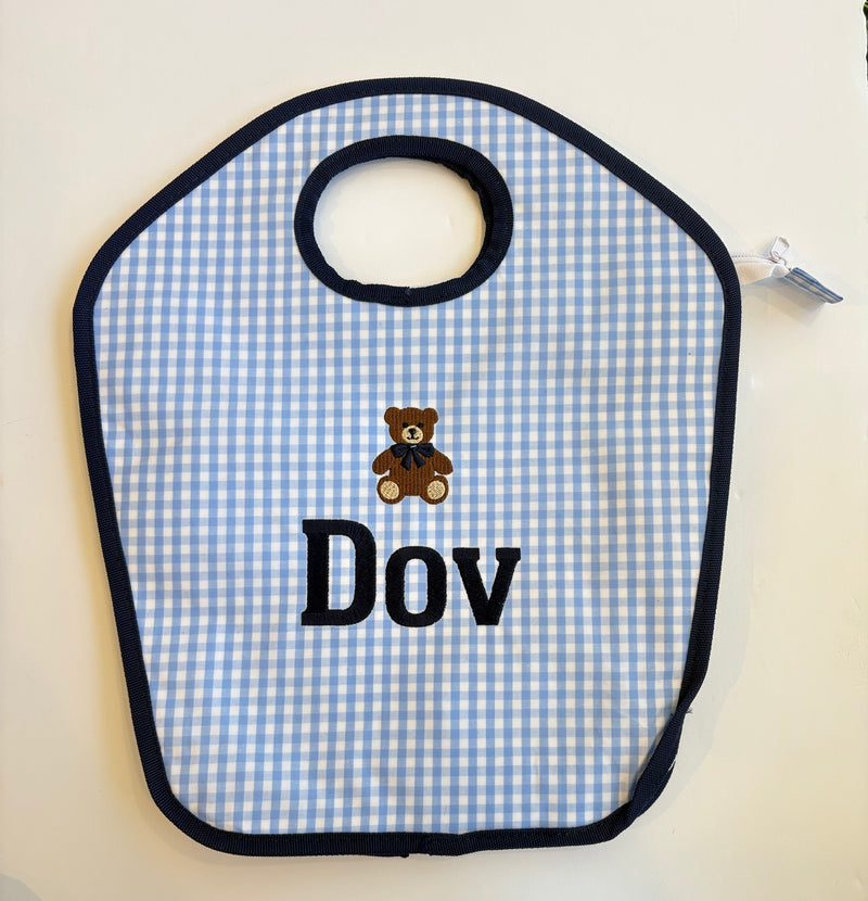Vinyl Keyhole Diaper Bag