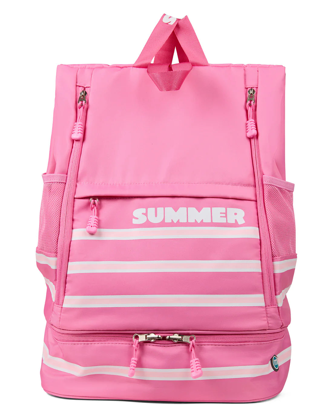 Striped Summer Camp Backpack