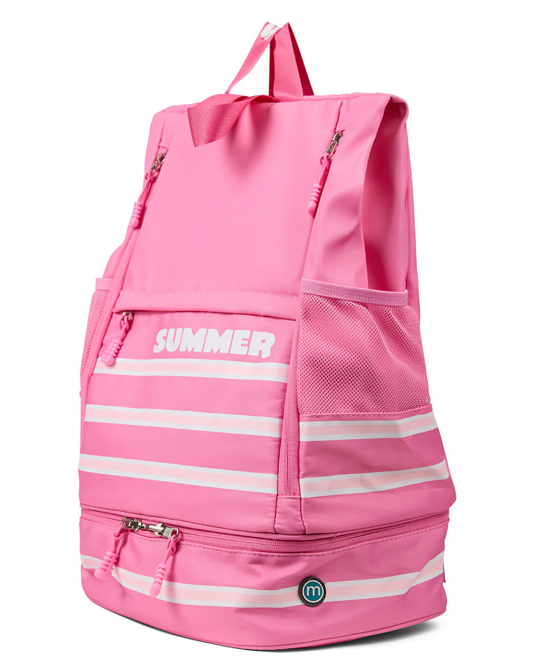 Striped Summer Camp Backpack