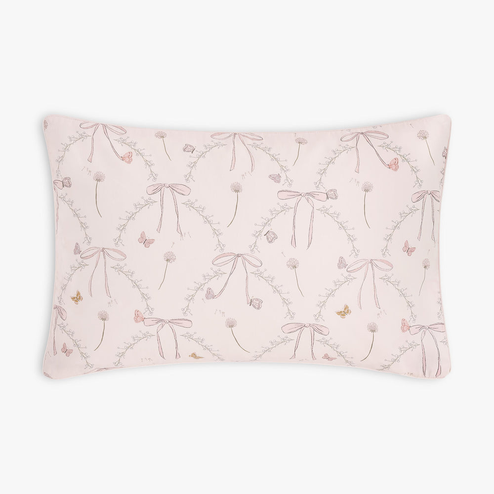 Bows and Butterfly Kisses Toddler Pillowcase