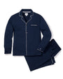 Men's Pima Pajama Set in Navy.