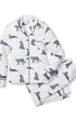 Women's Pima Pajama Set Panthère de Paris.