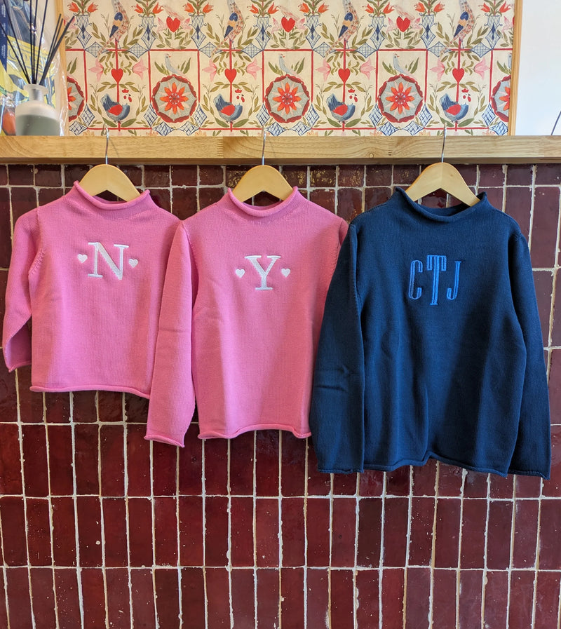 Jersey Rollneck Sweater
