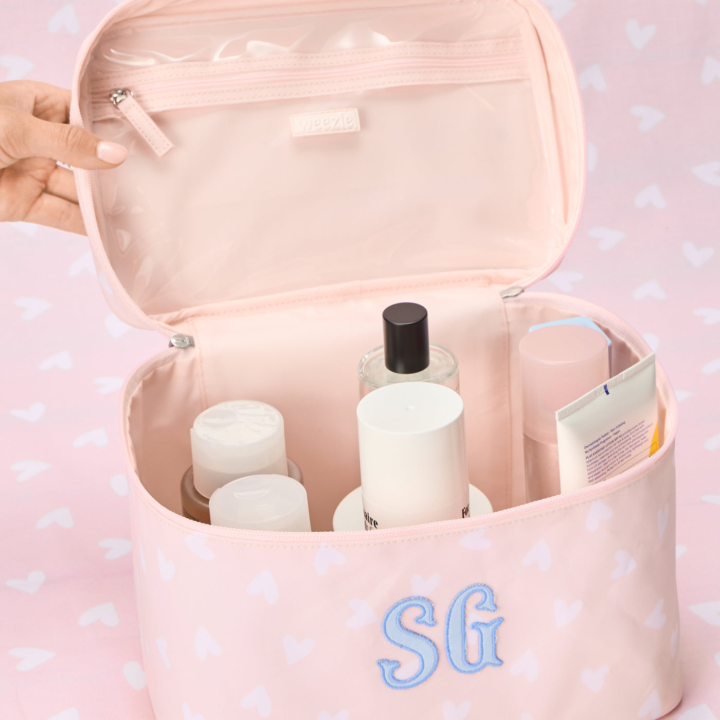Patterned Vanity Case