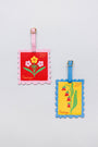 Stamps Luggage Tag Set
