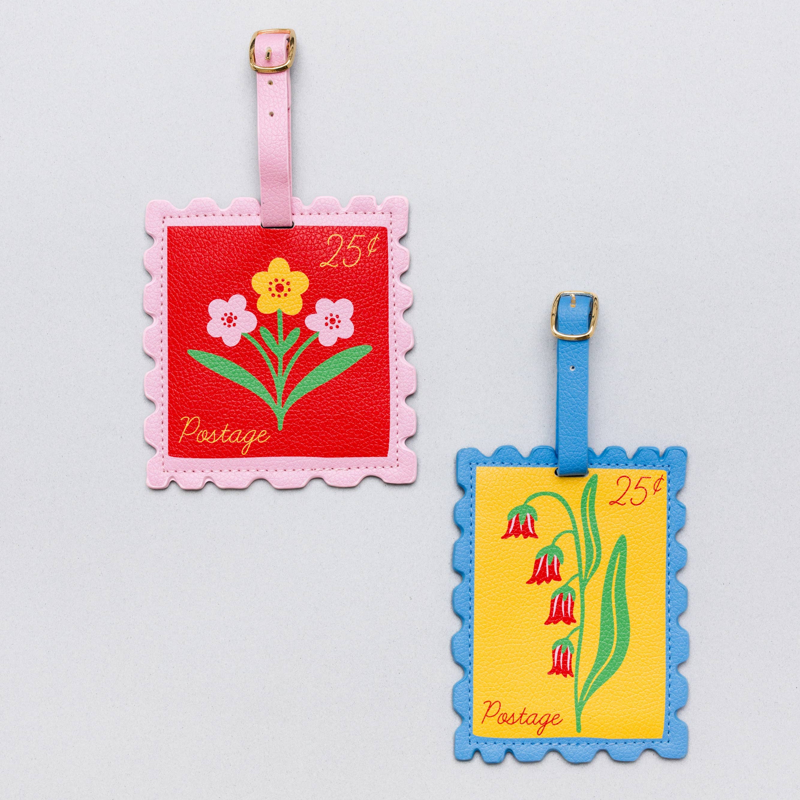 Stamps Luggage Tag Set