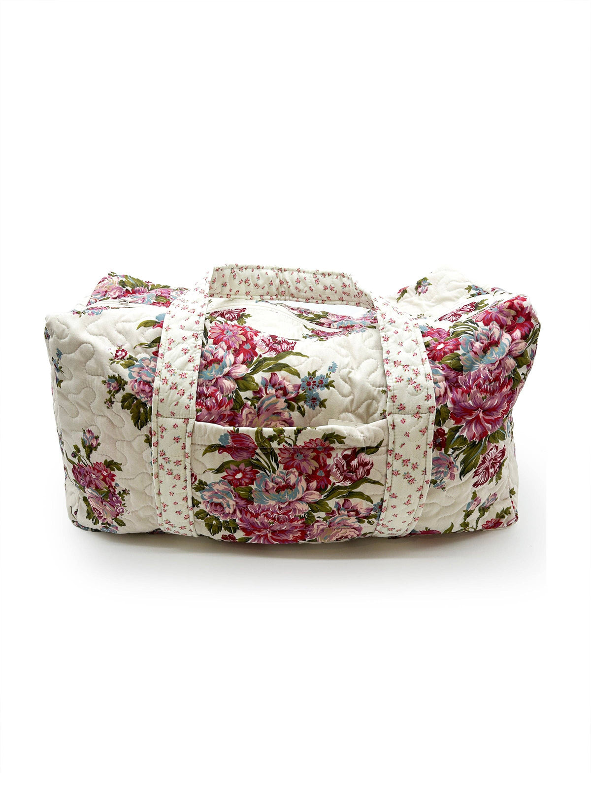 Quilted Weekender Duffel Bag