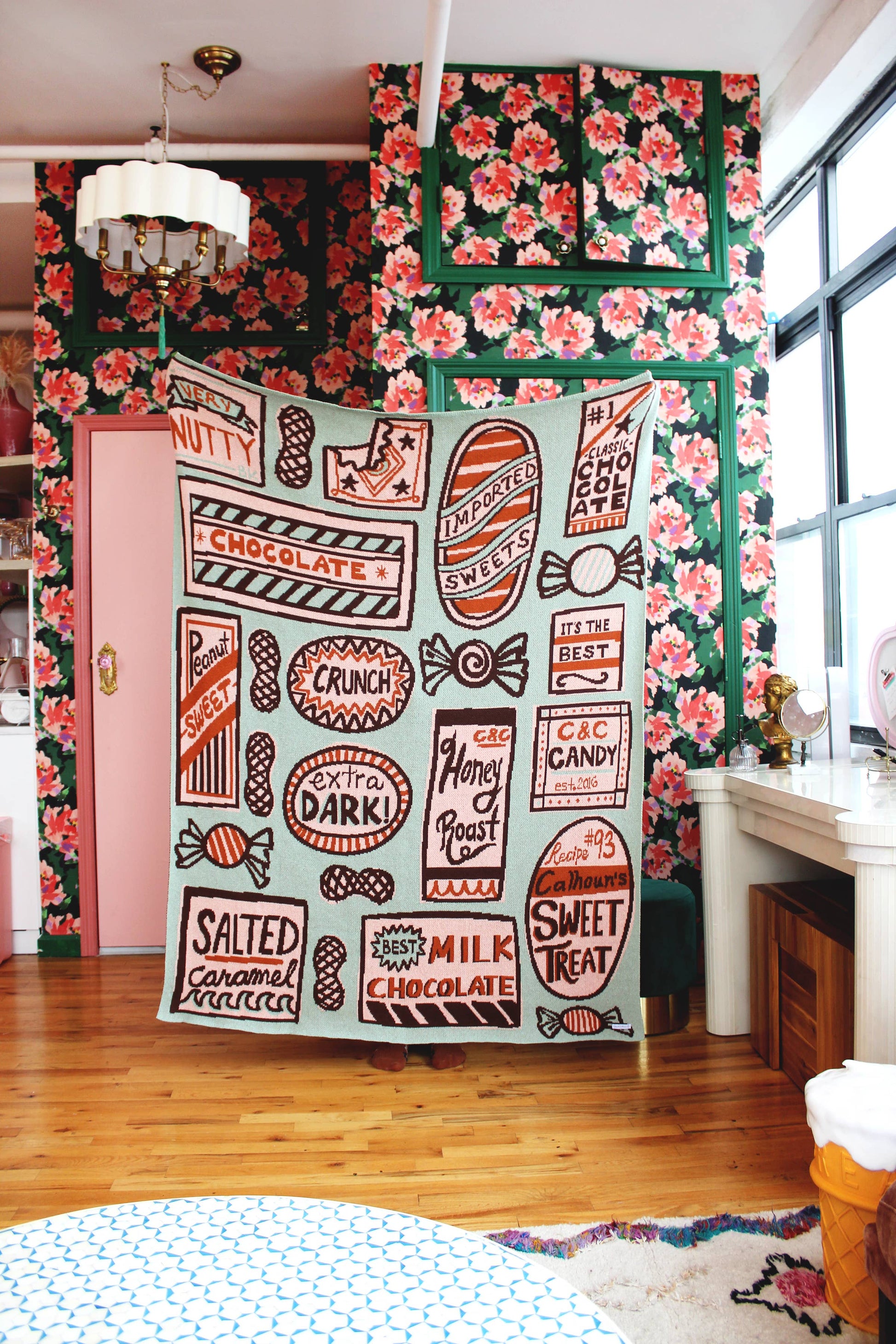 Knit Throw Blanket