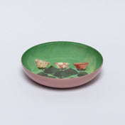 Round Enamel Decorative Tray