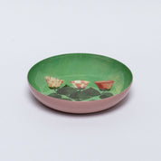 Round Enamel Decorative Tray