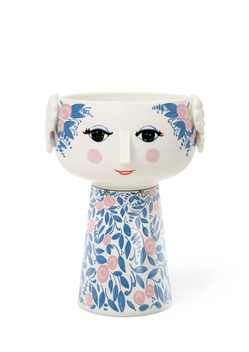 Eva Long Base Ceramic Vase