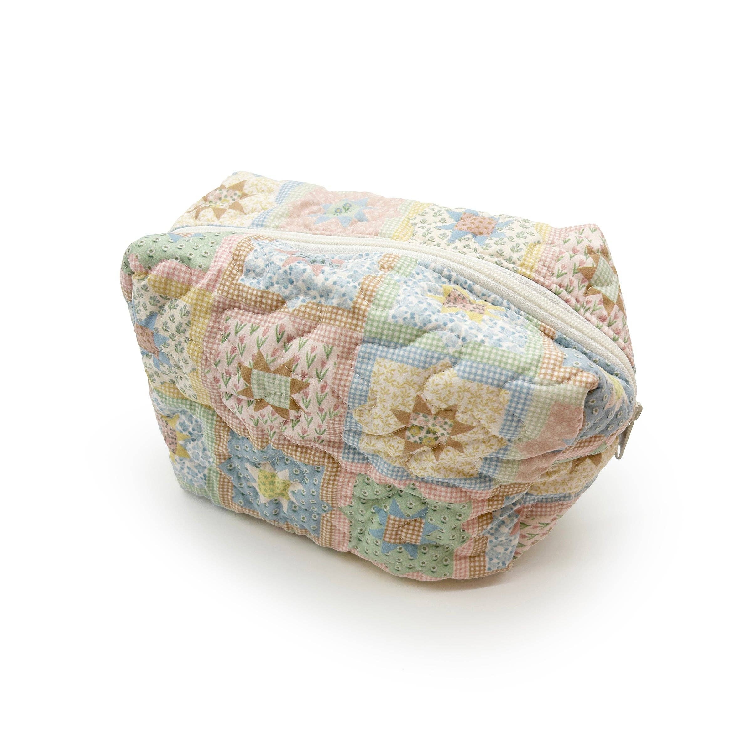 Quilted Makeup Bag