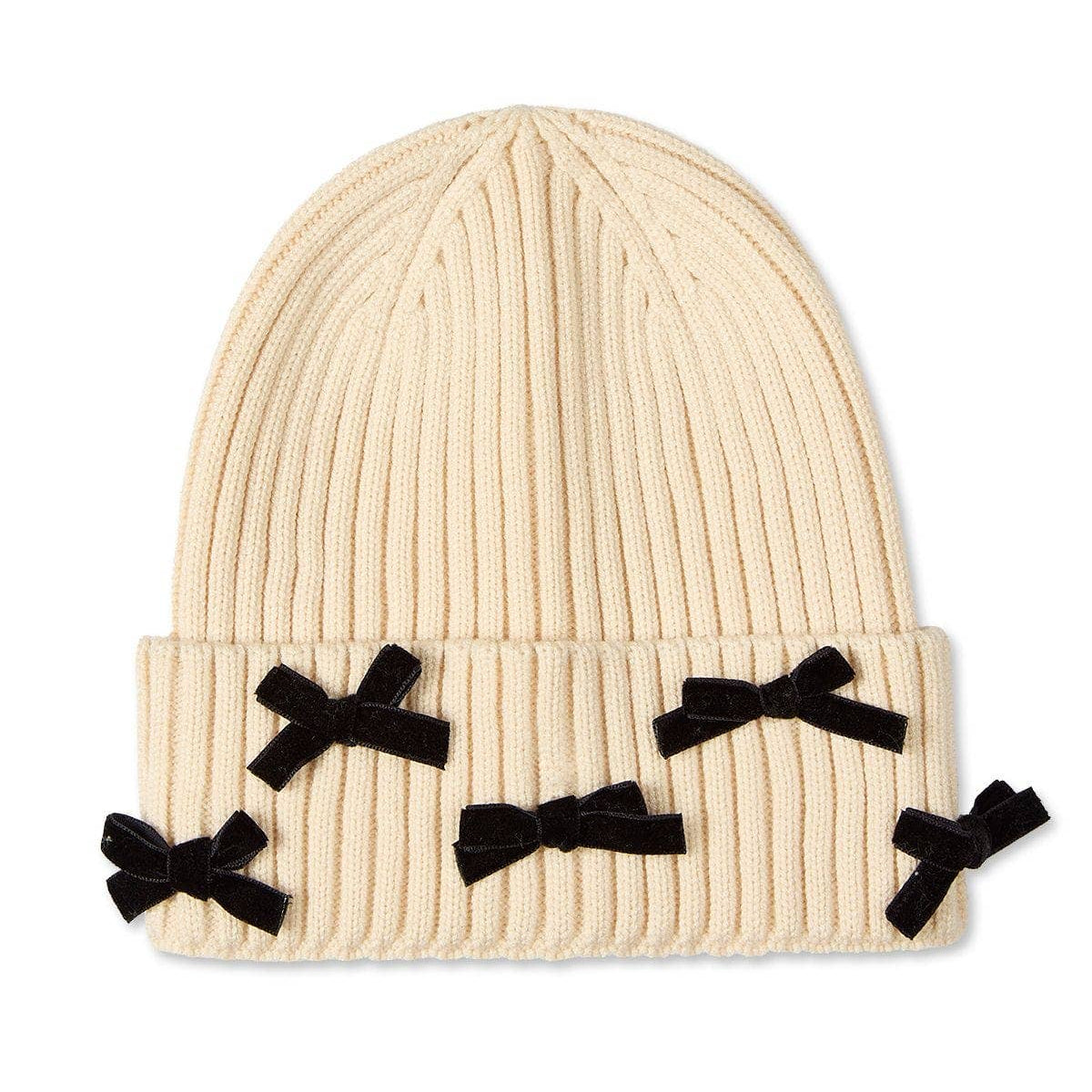 All Over Bows Cuffed Beanie