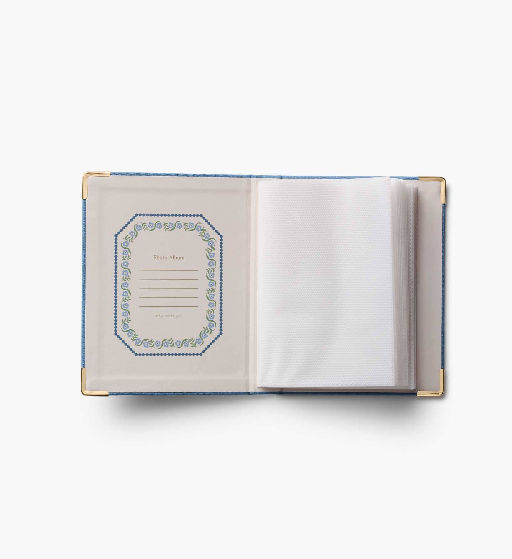 Delphine Embroidered Small Photo Album