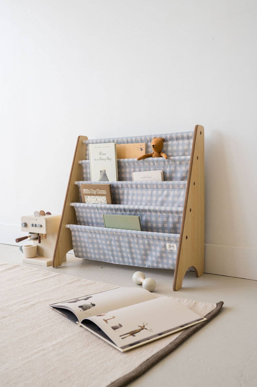 Gingham Kids Bookcase