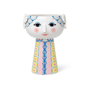 Eva 9.3" Long Base Ceramic Flowerpot