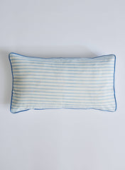 Blue & White Striped Toddler Pillow Case