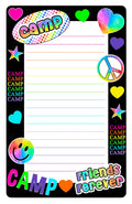 Camp Notepad and Envelopes