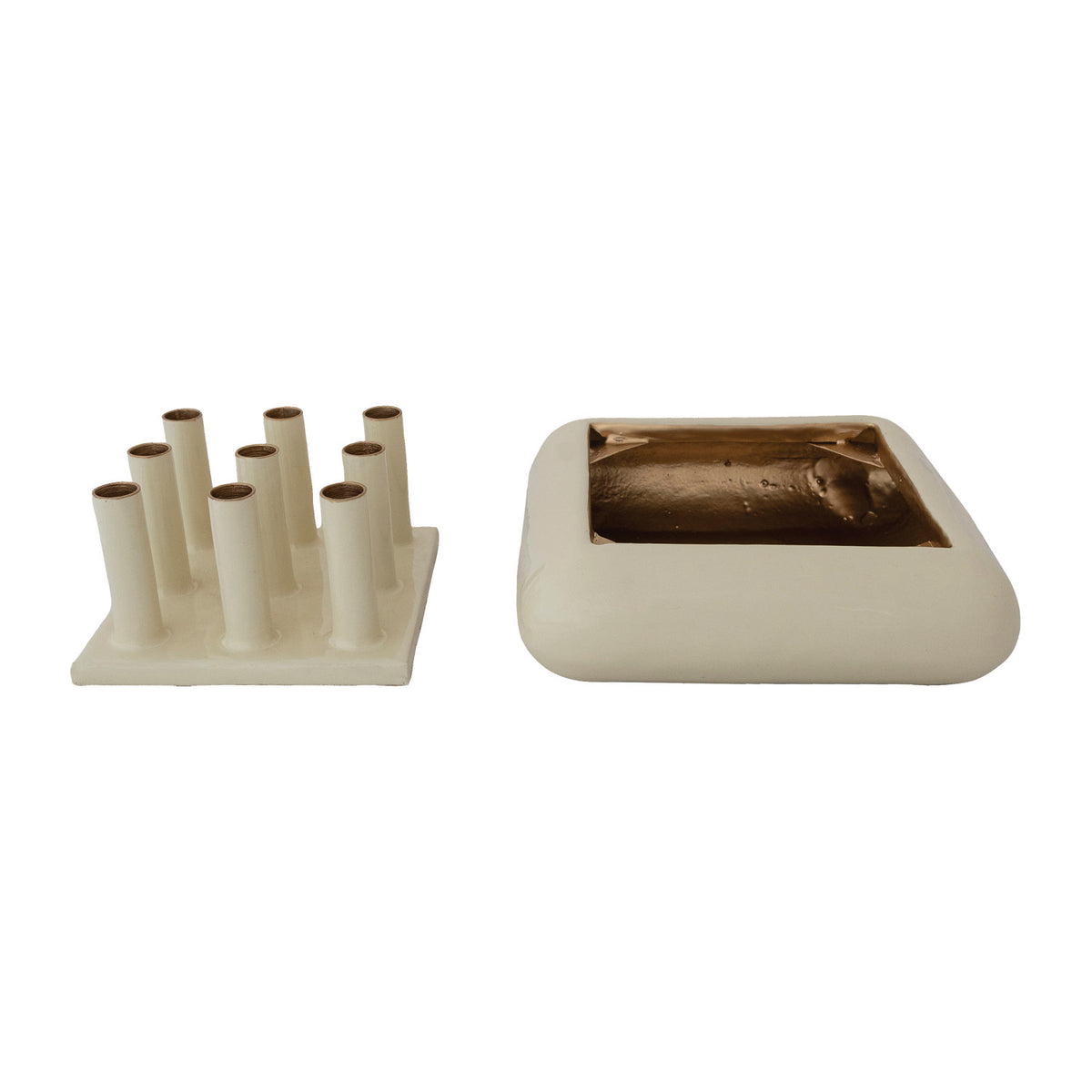 Enamel Multi Stem Vase