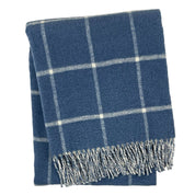 Window Pane Fringe Throw
