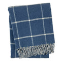 Window Pane Fringe Throw
