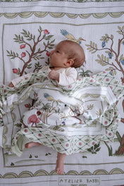 Double-Sided Organic Cotton Blanket