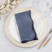 Eco Chic Scallop Napkin| Set of 4