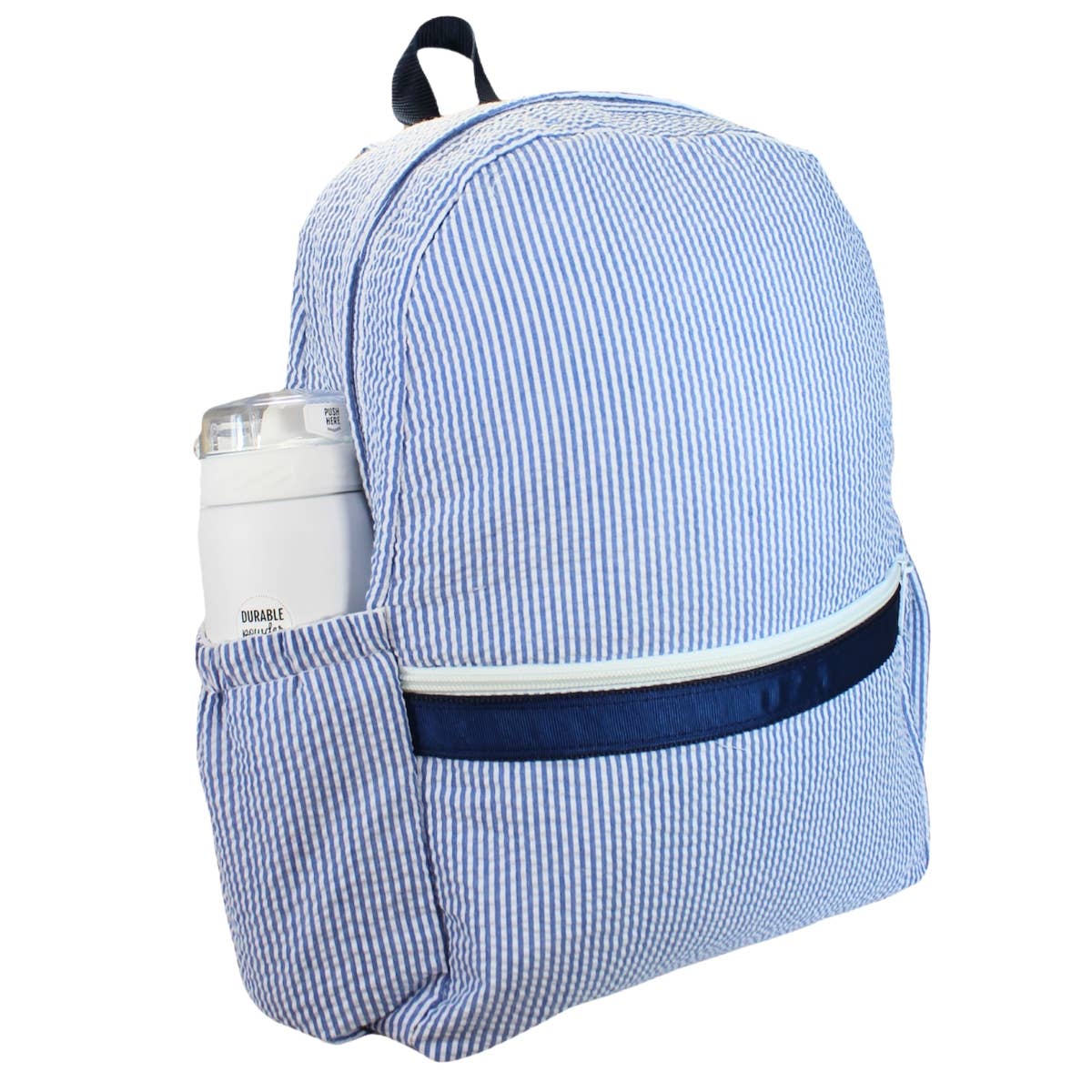 Medium Cotton Backpack with Side Pockets