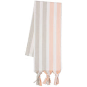 Dove Gray Nectar Cabana Stripe Dishtowel
