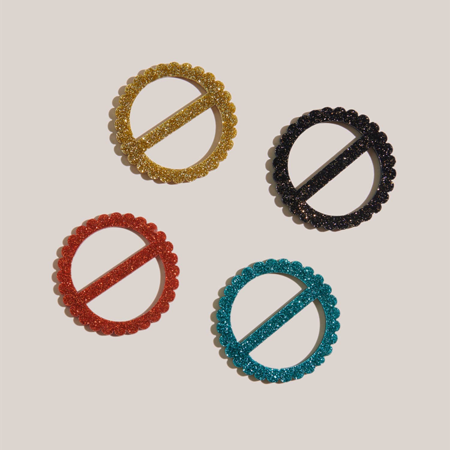 The Disco Napkin Ring Set