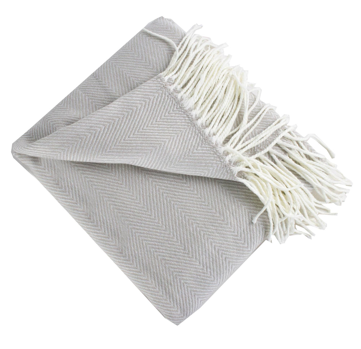Woven Herringbone Throw Blanket