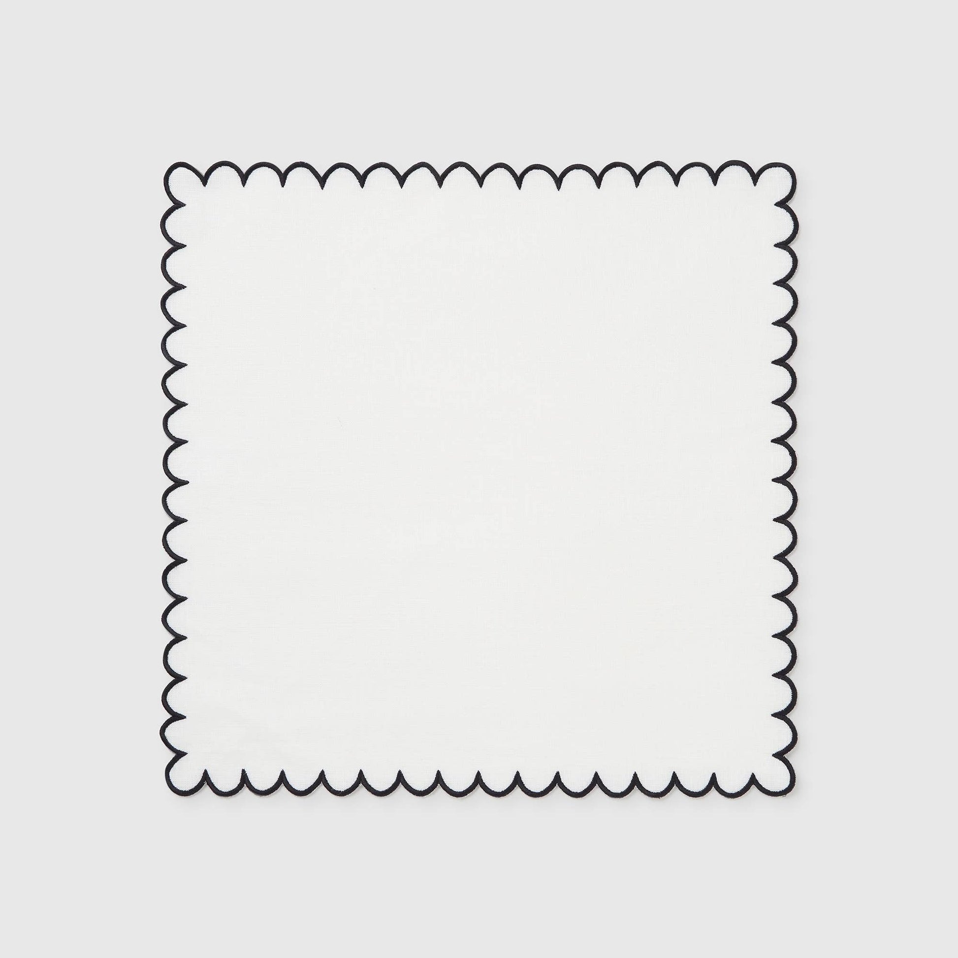Penelope Scalloped Napkin Set | 4