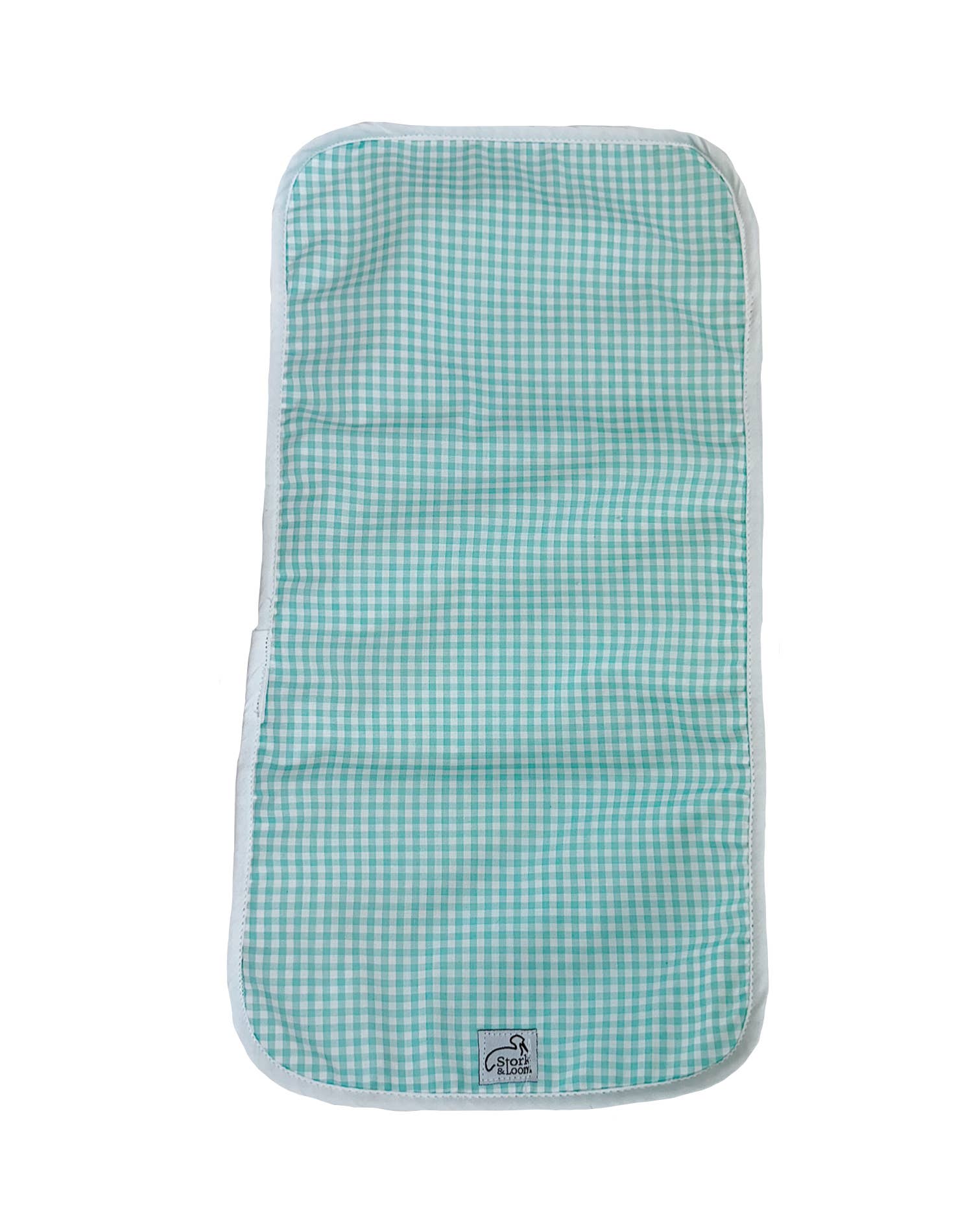 Seersucker and Gingham Burp Cloths