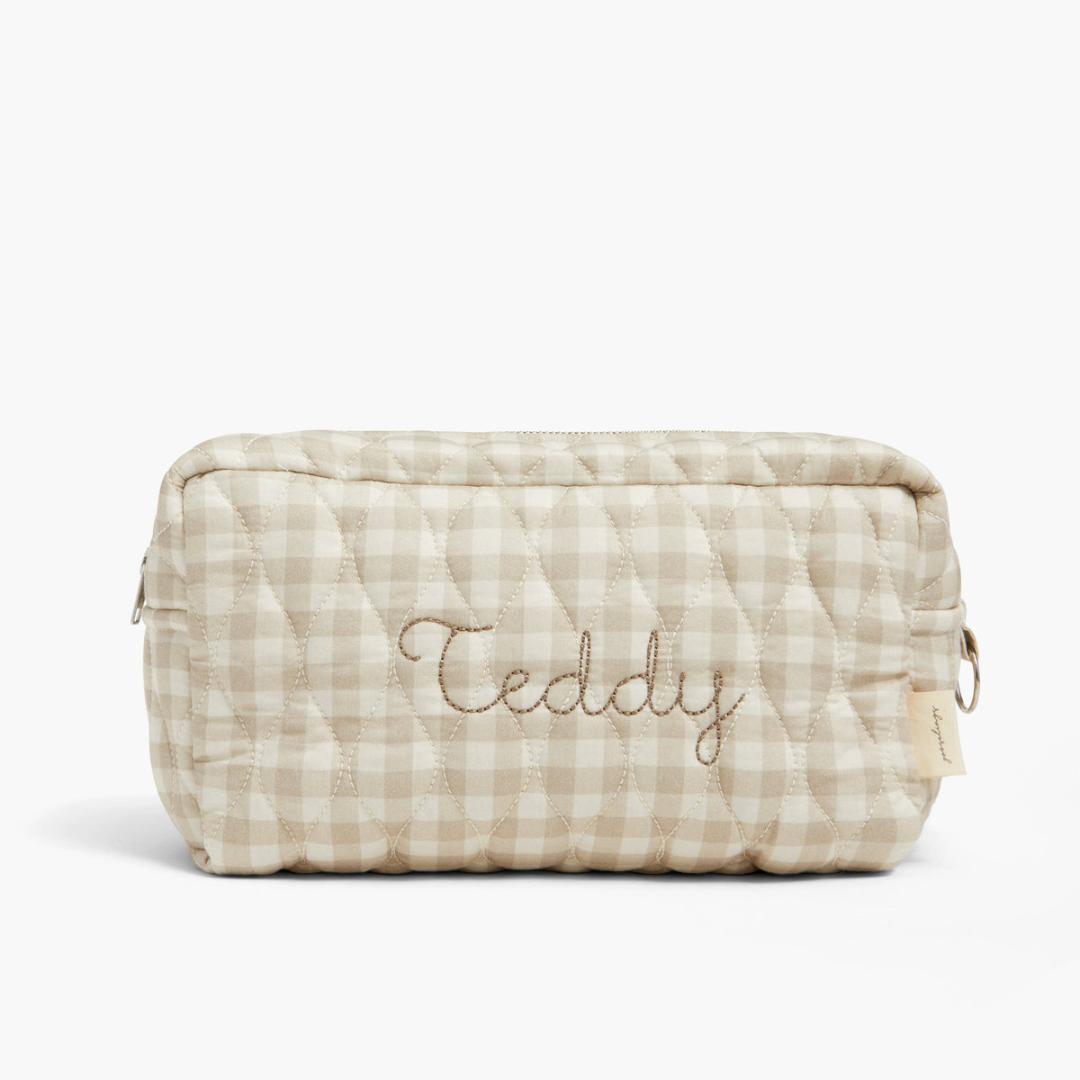 Toddler Pouch Beige Gingham