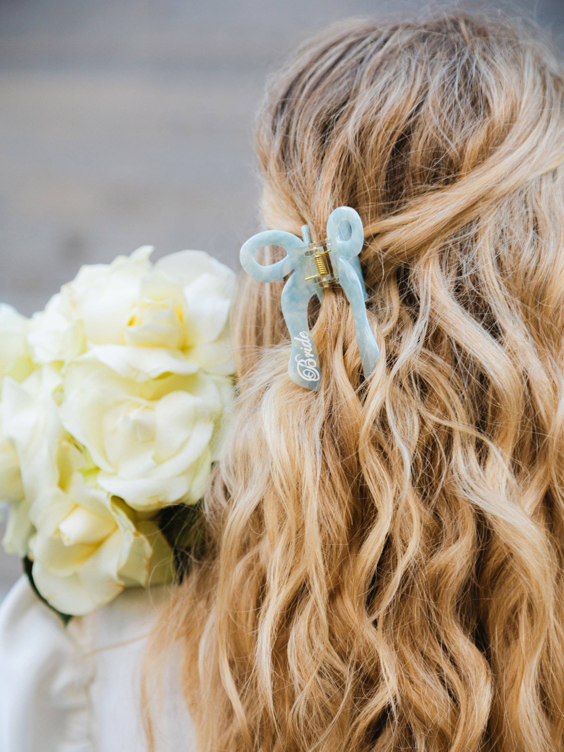 Bride Bow Claw Hair Clip