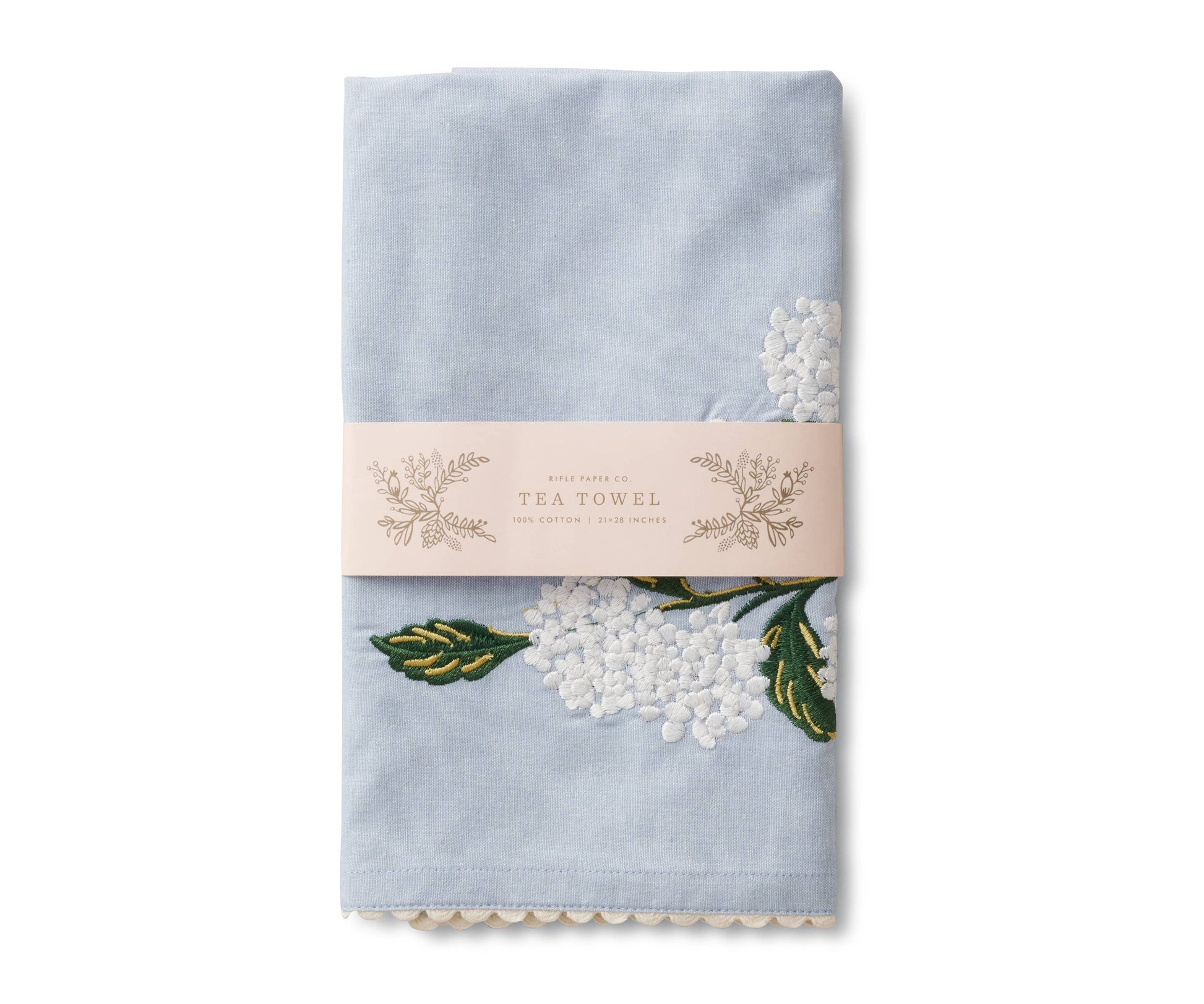 Embroidered Tea Towel