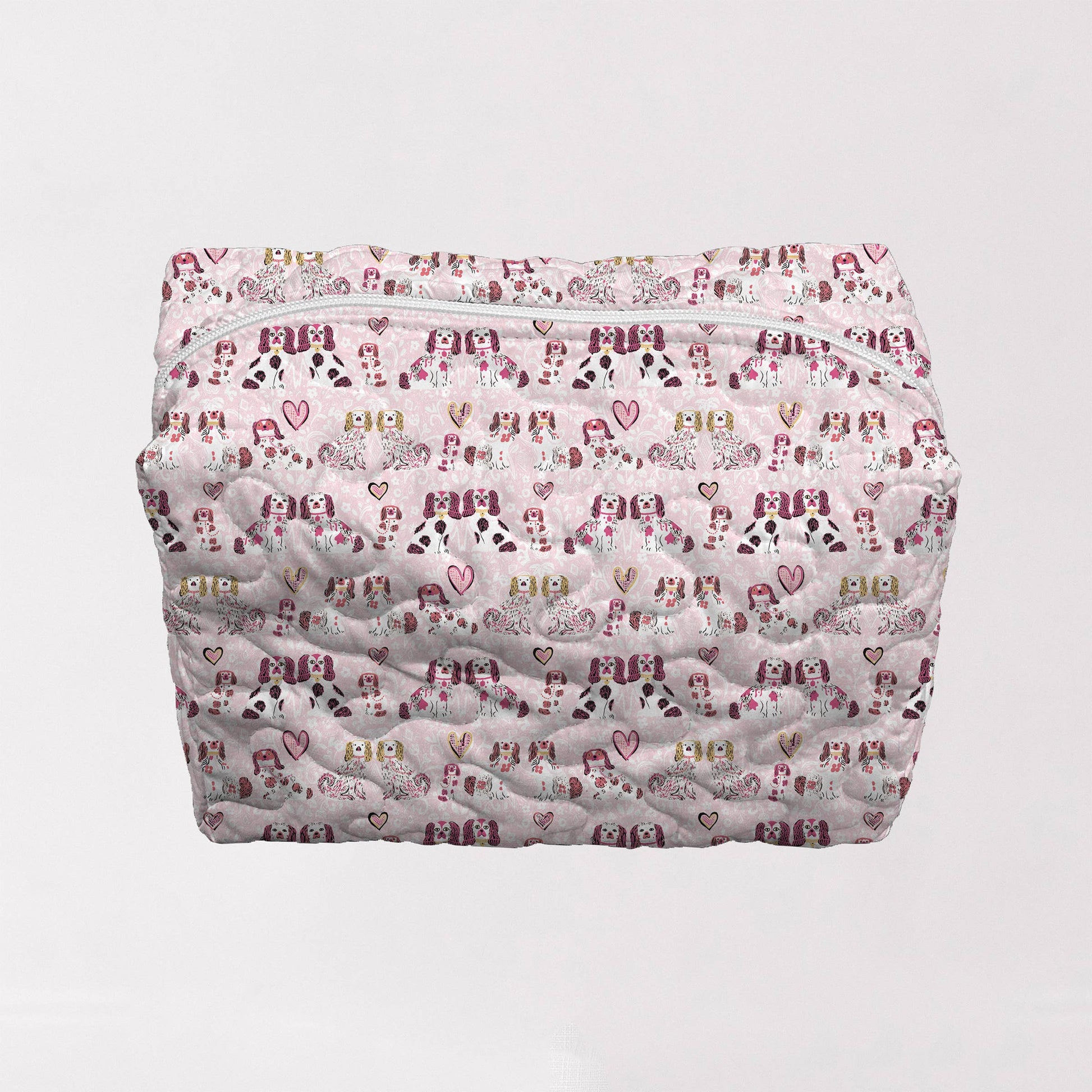 Quilted Makeup Bag