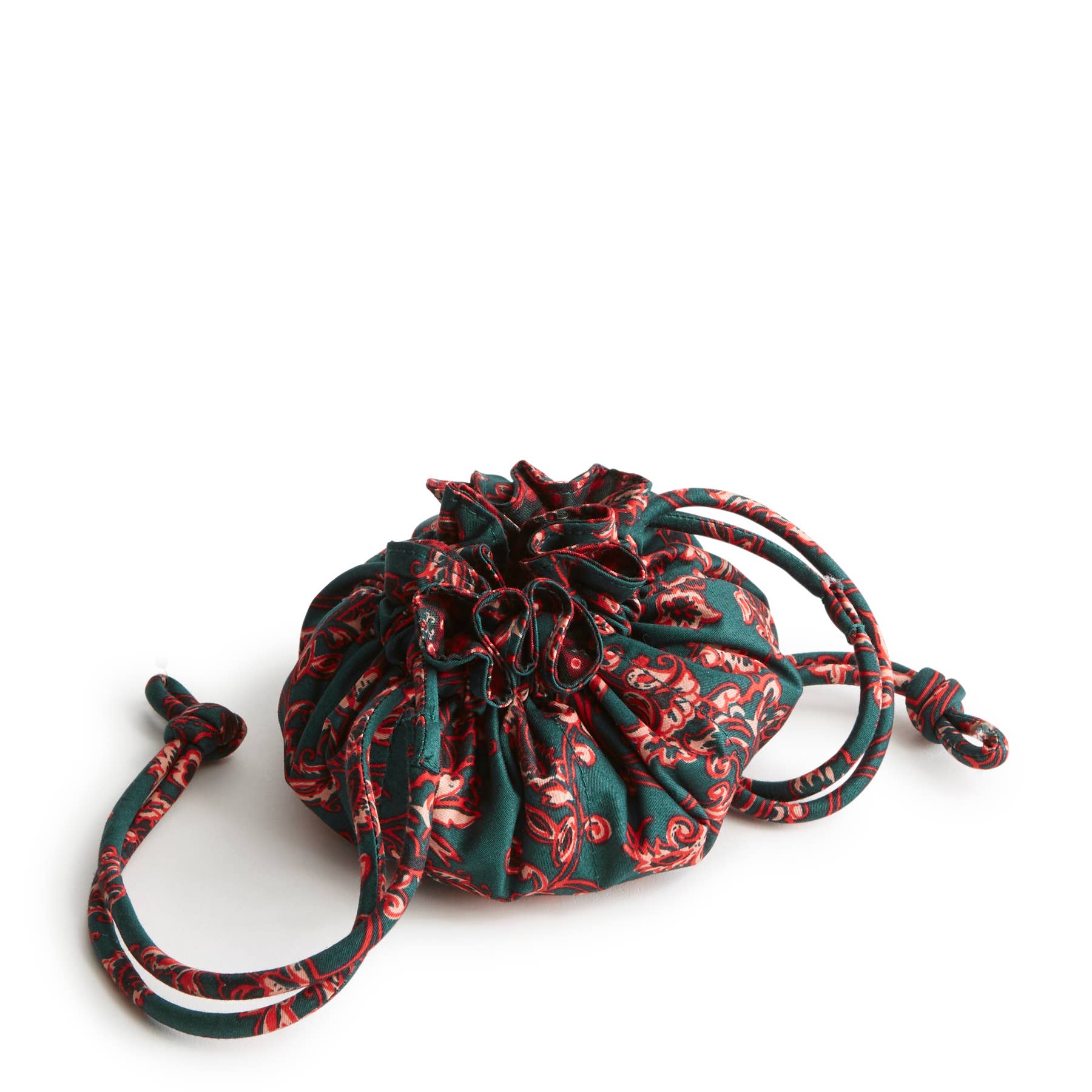 Drawstring Jewelry Bag - Cotton Gabardine