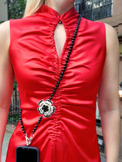 Handpainted Crossbody Phone Chain