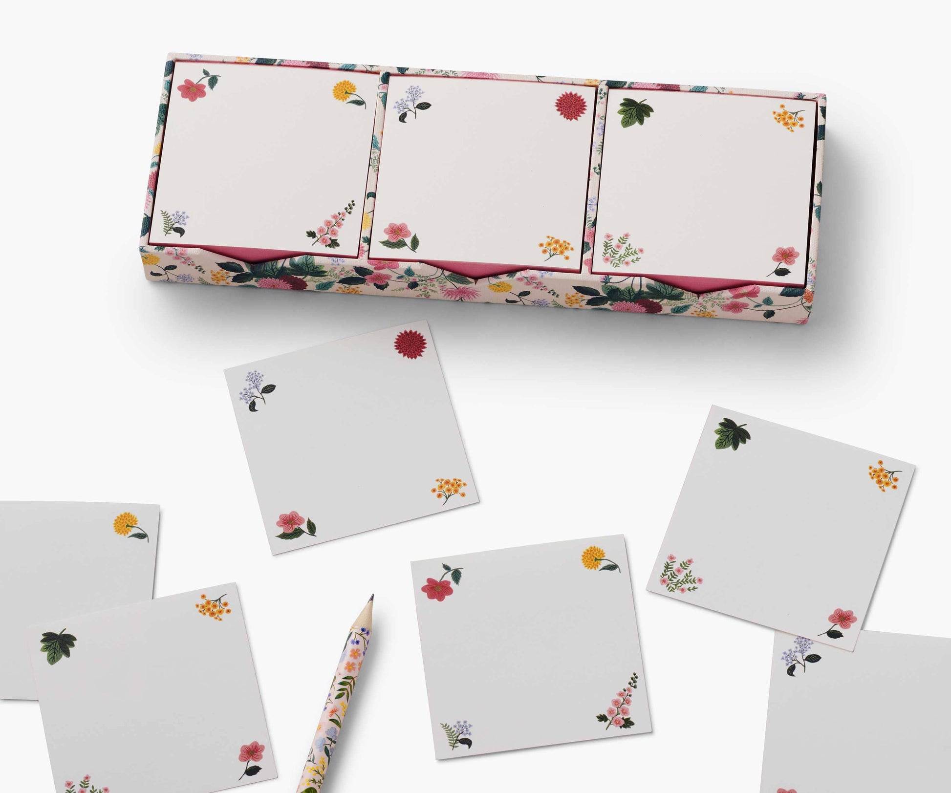 Dahlia Notepad Trio